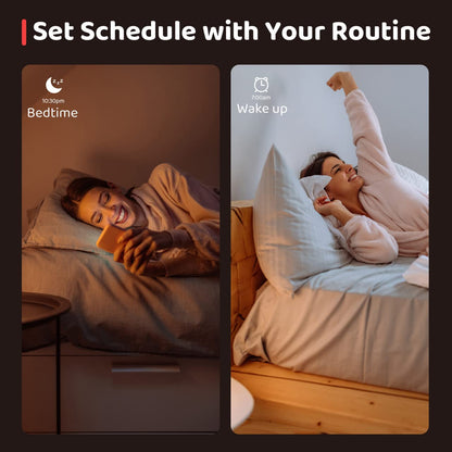 OREiN Smart Edison Light Bulbs with Smart Button, WiFi ST19(58) Vintage Light Bulbs E26 Base, 800lm Dimmable 2700K-6500K Tunable White, Smart Filament Bulb That Work with Alexa, 60W Equivalent, 6Pack