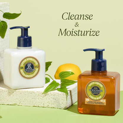 L'Occitane Shea Butter Liquid Hand Soap Enriched with Organic Verbena 16.90 fl oz
