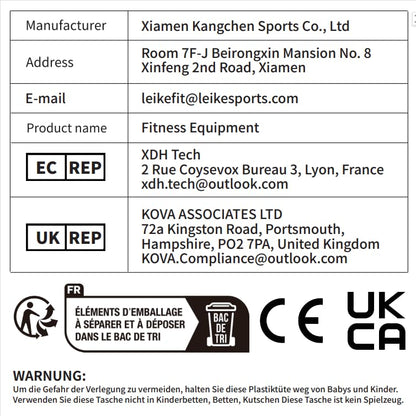 leikefitness Sissy Squat Machine, Deluxe Multi-Function Deep Sissy Squat Bench Workout Station, Leg Exercise Machine for Home Gym (Black-8300)