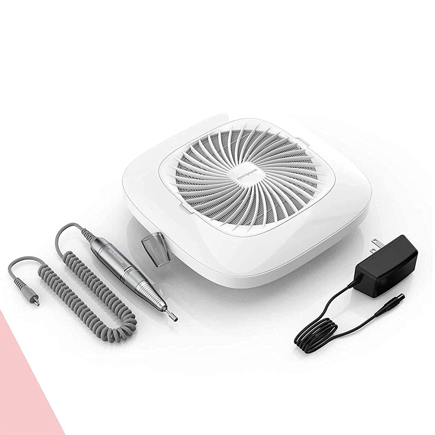 MelodySusie 2 in 1 Nail Drill with Nail Dust Collector, Gifts for Women, Professional 30000RPM Electric Nail Drill Efile with Nail Dust Vacuum Collector for Acrylic Gel Nails Polishing