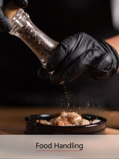 PROMEDIX P Nitrile Disposable Gloves,4mil Gloves Disposable Latex Free,Powder Free for Cooking,Household,Food safe