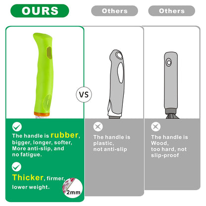 NAYE Garden Tool Set,Cute Gardening Gifts for Women,Birthday Gifts for Mom,Heavy Duty Tool Kit with Gloves,Garden Tote,Kneeling Pad,Hand Pruner,Trowel,Hand Rake,Weeder,Fork,Transplanter,Multicolor