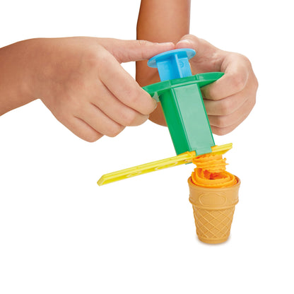 Play Doh Kitchen Creations Ice Cream Party Set with 22 Tools & 6 Colors, 2-Ounce Cans, Back to School Classroom Supplies, Preschool Toys, Ages +3 (Amazon Exclusive)