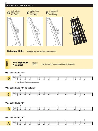 Essential Elements for Strings - Double Bass Book 1 with EEi online Resources | Double Bass Method Songbook and Sheet Music for School Band Students and Teachers | Comprehensive String Method