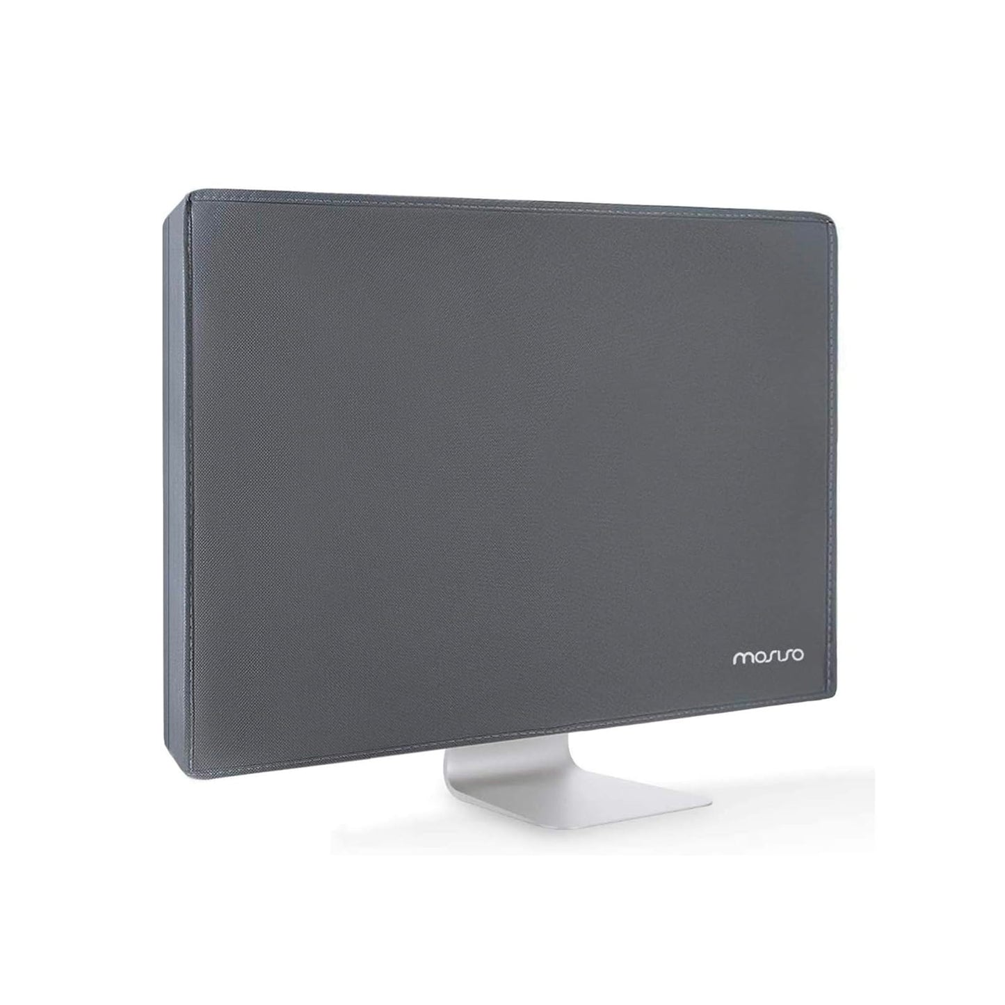 MOSISO Monitor Dust Cover 22, 23, 24, 25 inch Anti-Static Dustproof LCD/LED/HD Panel Case Computer Screen Protective Sleeve Compatible with iMac 24 inch, 22-25 inch PC, Desktop and TV, Space Gray