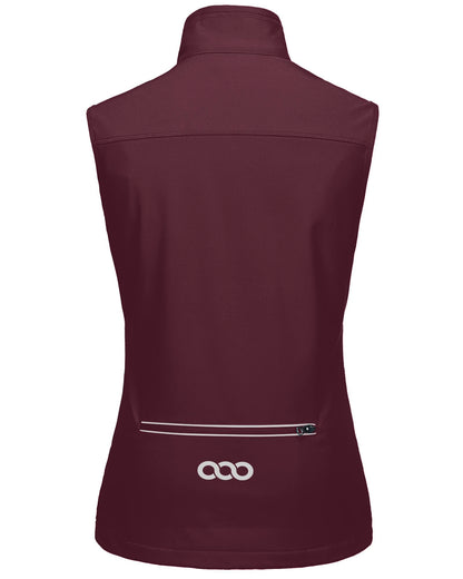 33,000ft Women's Lightweight Running Vest Outerwear with Pockets, Windproof Sleeveless Jacket for Golf Hiking Travel