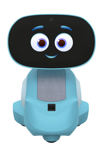 Miko 3: AI-Powered Smart Robot for Kids | STEAM Learning & Educational | Interactive Robot with Learning apps & Unlimited Games | Birthday Gift for Girls & Boys Aged 5-12| Blue.