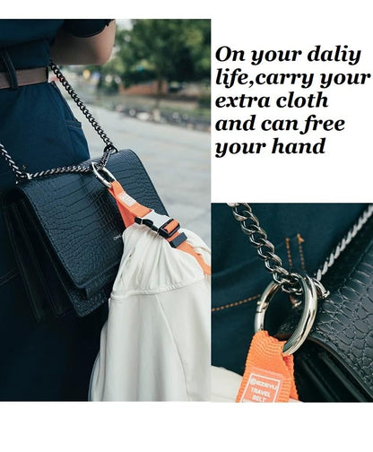 2PCS Add a Bag Luggage Strap Jacket Gripper, Heavy Duty Luggage Straps Carry-on Baggage Suitcase Straps Belts Travel Accessories,Carry Your Extra Bags