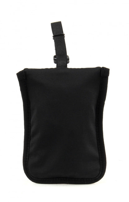 Pacsafe Coversafe S25 Hidden Undercover Travel Bra Pouch for Women (Washable) - Stash up to 6 Credit Cards plus Money and Key with Adjustable, Elastic Strap; Suitable for all Bra Sizes (Black)