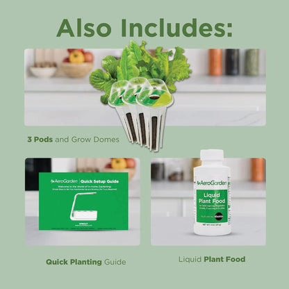 AeroGarden Sprout - Indoor Garden with LED Grow Light, White