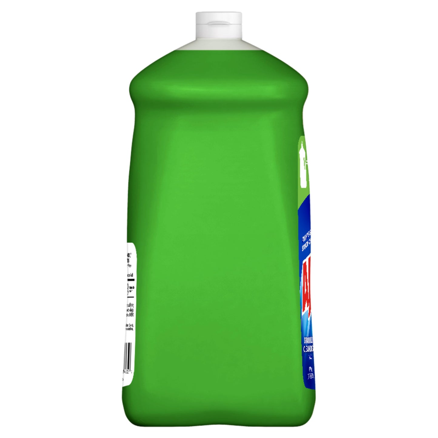 Ajax Ultra Liquid Dish Soap Vinegar and Lime Scent, Sparkling Clean Dishes, 90 fl oz Bottle