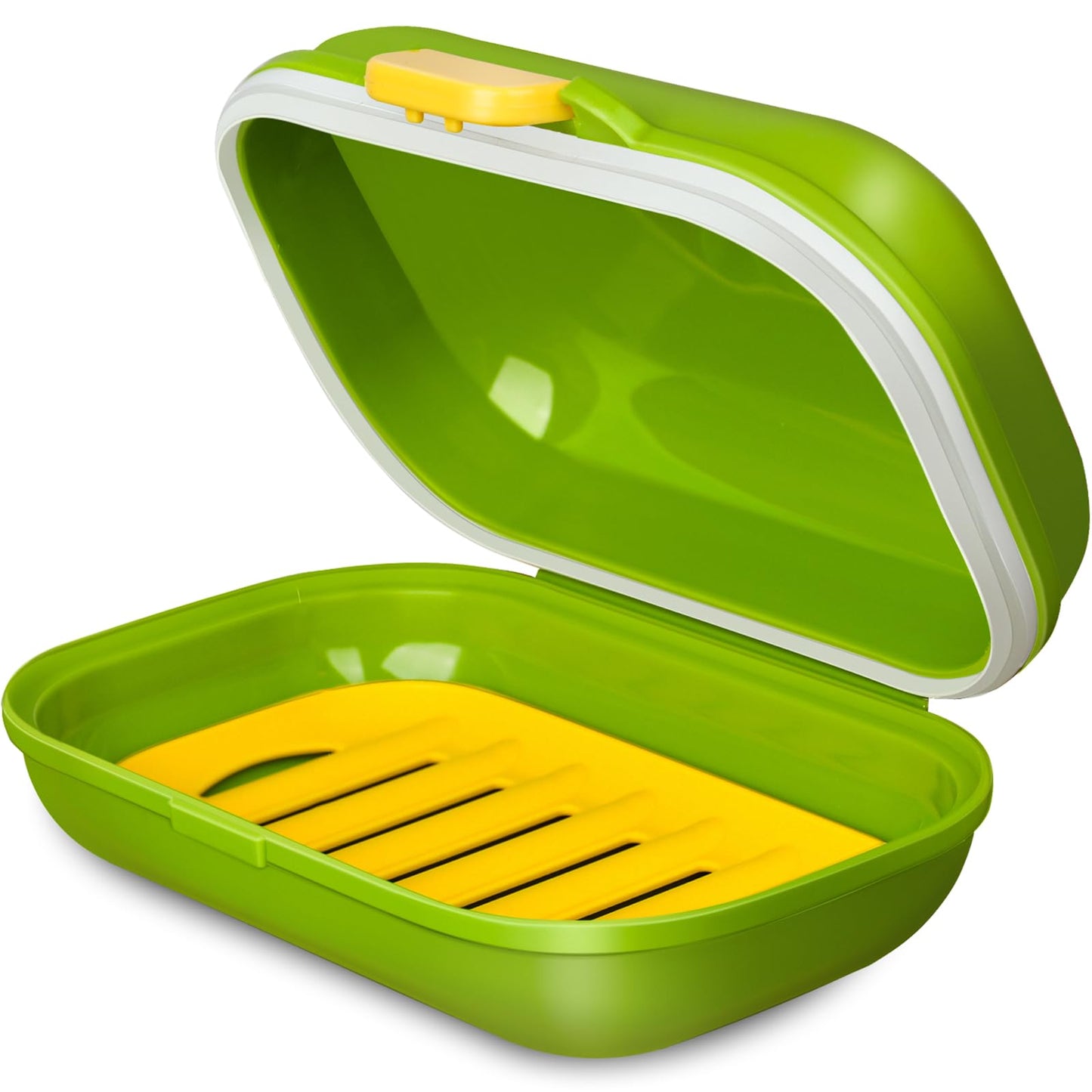 PEISAINOX Travel Soap Case, 100% Leakproof Soap Box with Lid, Bar Soap Holder for Traveling, Draining Soap Dishes for Bathroom, Shower, Gym, School, Camping, Vacation, Outdoor,Travel Essentials