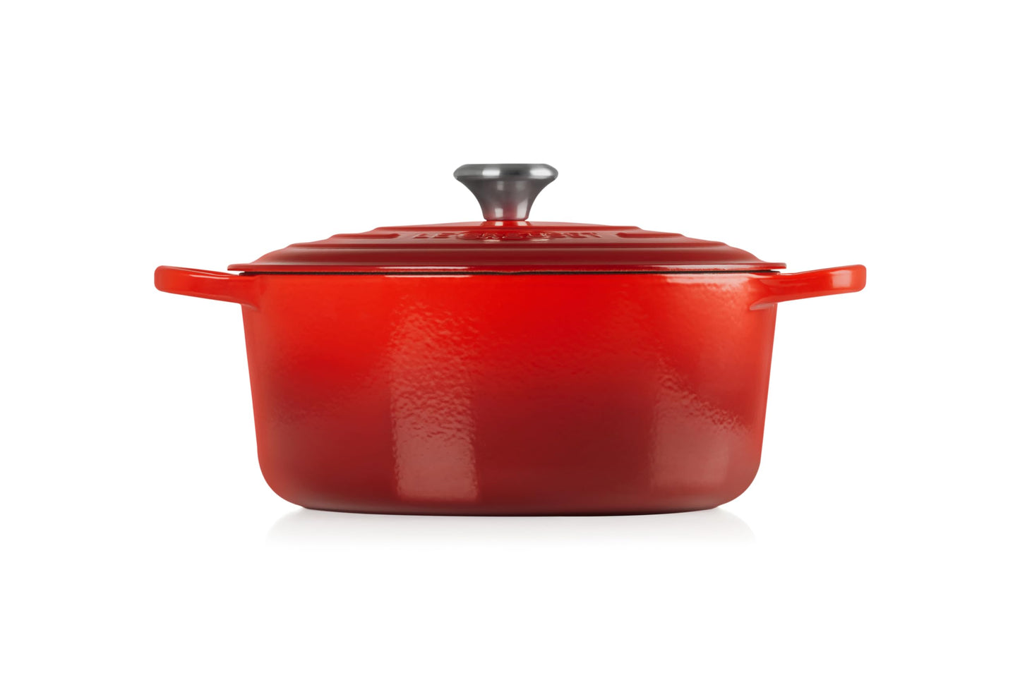 Le Creuset Enameled Cast Iron Signature Round Dutch Oven, 7.25 qt., Cerise