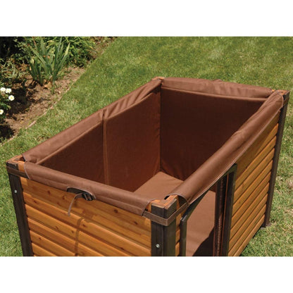 PRECISION PET PRODUCTS Log Cabin Dog House Insulation Kit - Machine Washable -Large