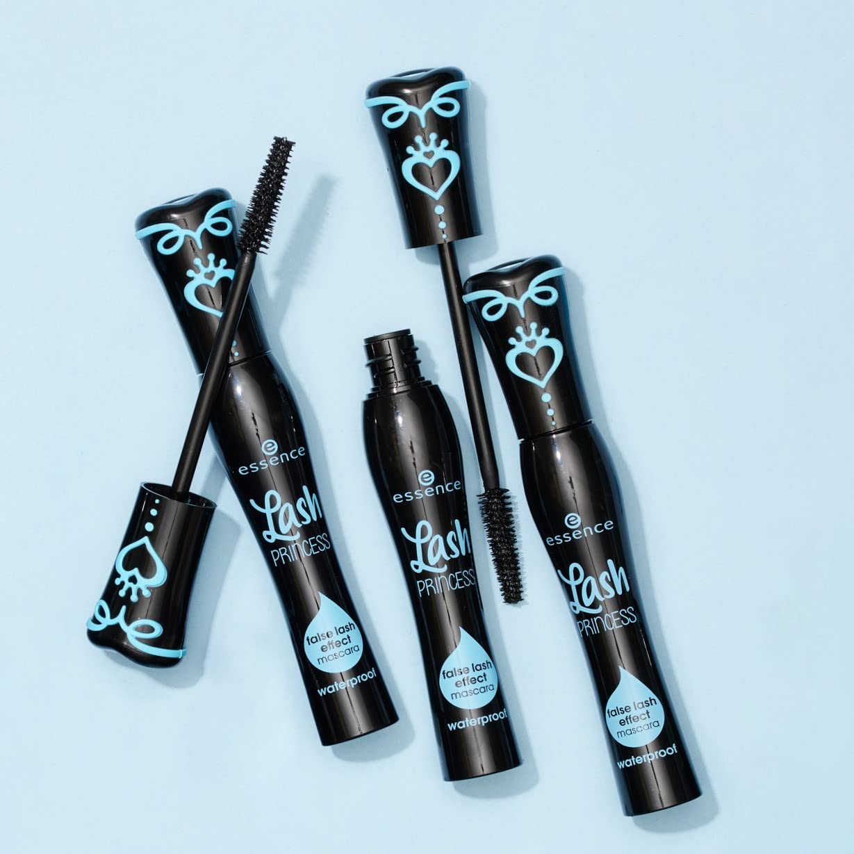 essence | Lash Princess False Lash Waterproof Mascara | Vegan & Cruelty Free | Free From Parabens & Microplastic Particles (Pack of 3)