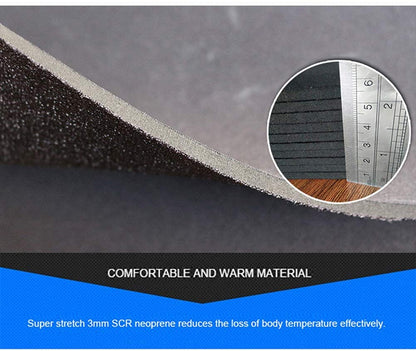 Neoprene Gloves Scuba Diving Gloves Wetsuit Dive Gloves for Men Women Kids, 3MM 5MM Flexible Anti Slip Thermal Five Finger Surfing Glove for Spearfishing Paddling Kayaking Swimming (3mm Black, S)