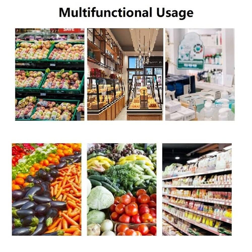 Lemecoo Plastic T-Shirt Bags with Handles,18.5 Inch x 11.8 Inch, 150 Pcs Clear Grocery Bags, Reusable Supermarket Shopping Bags