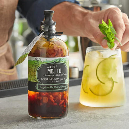 Rokz Infusion Kit for cocktails, Mojito, 12 Oz