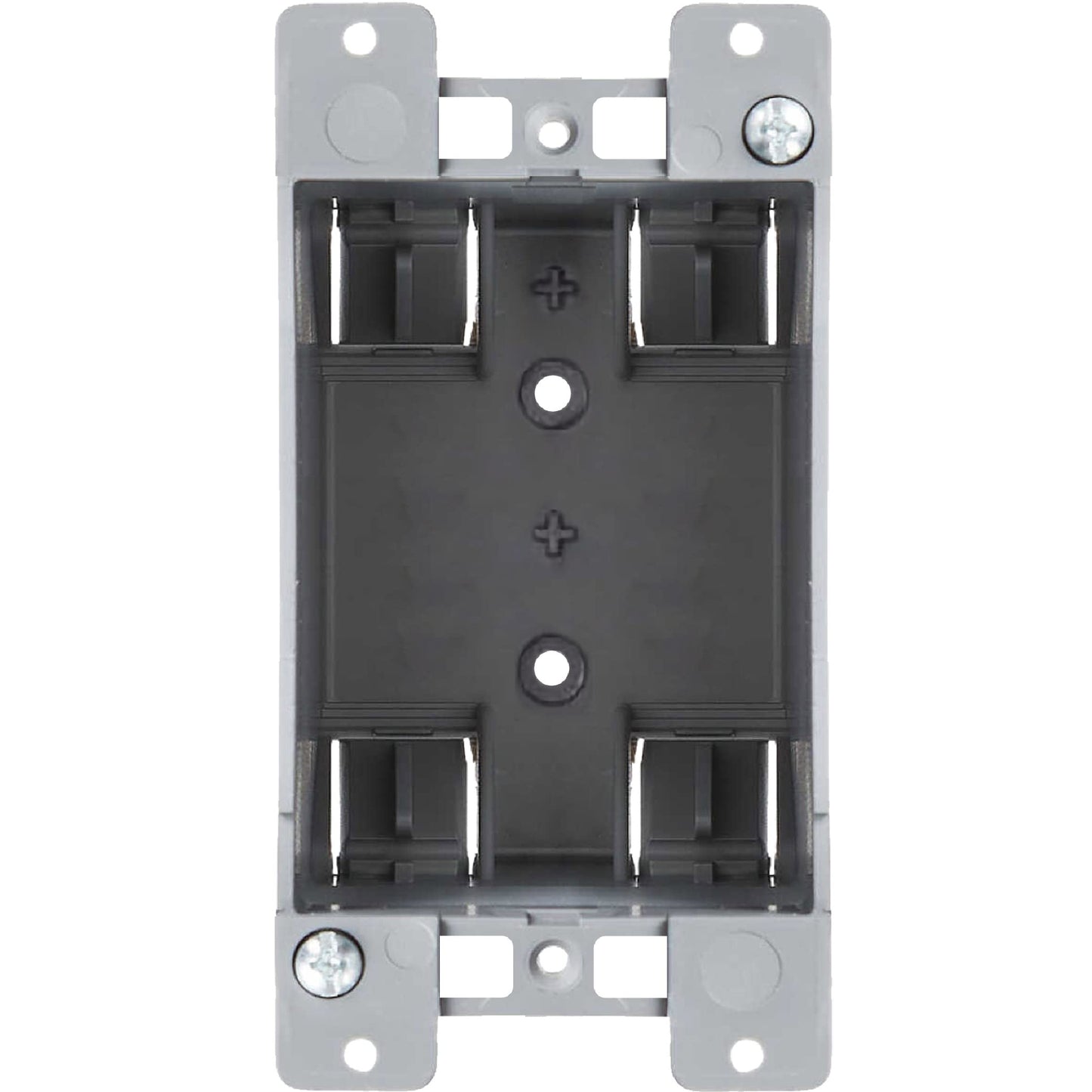 Newhouse Hardware 1-Gang PVC Old Work Electrical Outlet Box (12-Pack) | 14 cu. in. Plastic Junction Box for Switches, GFCI, or Duplex Receptacle Outlet | Old Work Electrical Box for Home Improvement