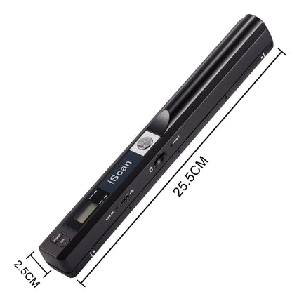 Portable Document Scanner, AOZBZ 900DPI Handheld Image Scanner, Scanning Wand,A4 Colour Photo Mobile Scanner Handy Scan (JPG/PDF Format, High Speed USB 2.0, Included 16G SD Card)