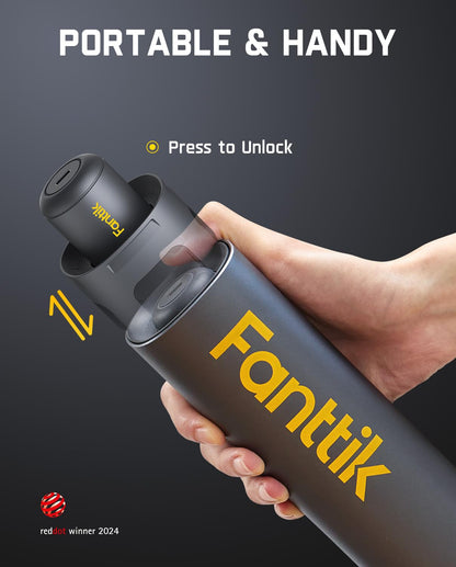 Fanttik S1 Pro 3.7V Electric Screwdriver, Power Screwdriver with16 S2 Steel Bits, 3 Torque Settings, Max 6 N.m, 2000mAh Battery, LED Light & 1/4''Hex, Ideal Tool for Furniture & Gaming PC