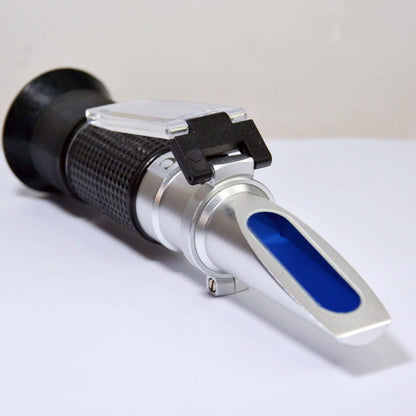 Honey Refractometer for Moisture, Brix and Baume, 3-in-1 Uses, 58-90% Brix Scale Range, Ideal for Honey, Maple Syrup, and Molasses, Bee Keeping Supplies