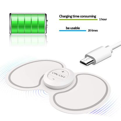 OSITO FSA Wireless TENS Unit Muscle Stimulator EMS Massage Machine with Remote Rechargeable Mini Pain Relief Therapy Device Wireless Electric Pulse Massager for Neck Shoulder Back