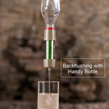 Miniwell Filter Straw Water Purification System for Hiking, Camping and Survivalism - TUV Approved Mini Water Filter with 99.9% Bacteria Elimination Rate