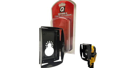 Qbit SQ1000-S Stainless Steel Cut Outs, Magnepull QBit Outlet Square Slot Cutter Box for Oscillating Power Multi-Tools to Cut-in Single Gang Wall Boxes Drywall Tools for Home Improvement