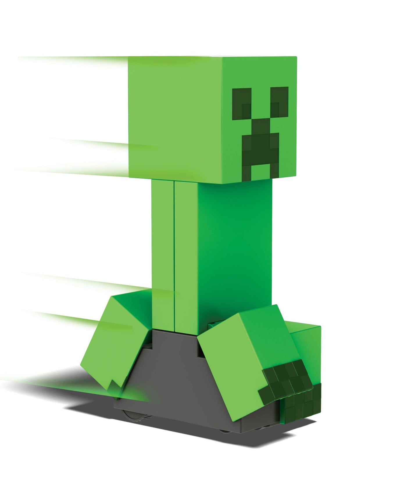 Mattel Minecraft Exploding RC Creeper with Lights & Sounds, 10 Explosion Particles, Game-Authentic Movement & DLC Code