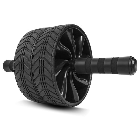 Ab Roller Wheel - AGREJO Two-Modes Ab Workout Equipment for Abdominal & Core Strength Training, Home Gym Fitness Equipment, Exercise Wheel for Men Women (Black)