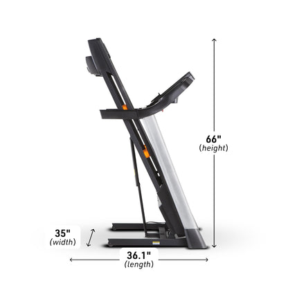 NordicTrack T 6.5 S; Treadmill for Running and Walking with 5” Display and SpaceSaver Design