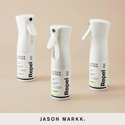 Jason Markk Shoe Protector Repel Spray, Water & Stain Repellent for Shoe and Sneaker Care, Non-Aerosol Footwear Protector Spray, Safe for Leather, Suede, Nubuck, Cotton, Knits, 5.4oz