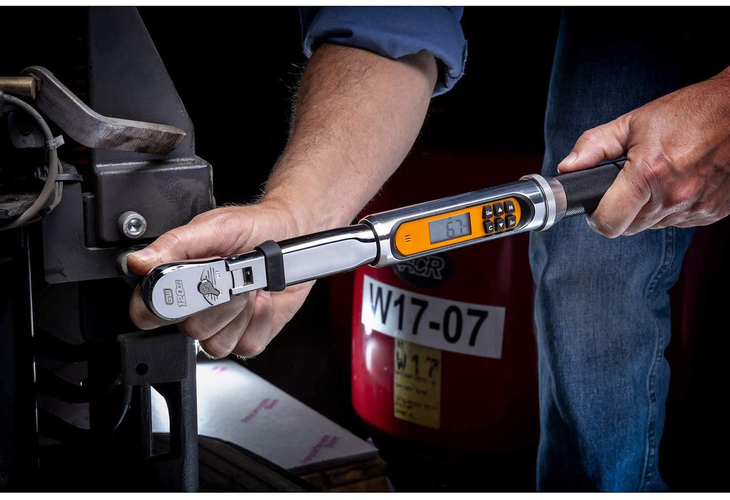 GEARWRENCH 1/2" Drive 120XP Flex Head Electronic Torque Wrench with Angle - 85196