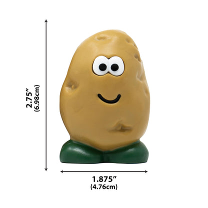 Joie Spud Dude Potato Brush, Vegetable and Fruit Scrubber, Produce Cleaner, Cute Kitchen Gadget, Dishwasher Safe