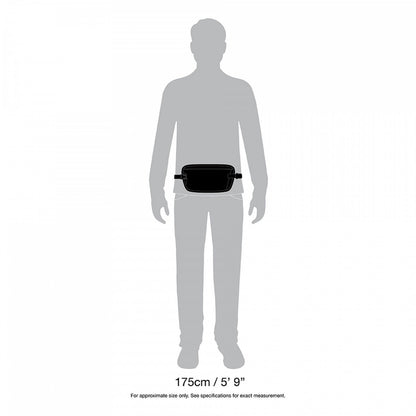 Pacsafe Coversafe X100 Anti-Theft RFID Blocking Waist Wallet, Black