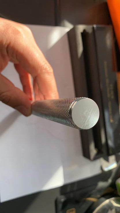 MUMIAO Ice Picks Aluminium Alloy Handle Stainless Steel Knife With Safety Cover Ice Tool Kitchen Tool for Restaurant Bar Home (Silver)