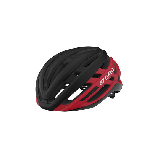Giro Agilis MIPS Mens Road Cycling Helmet - Matte Black/Bright Red (2022), Large