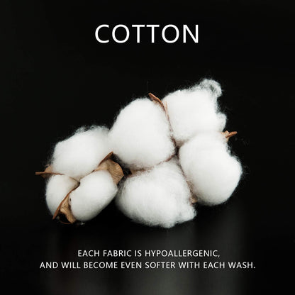 NTBAY Egyptian Cotton Toddler Pillowcases - Set of 2 - Travel Pillow Cases - 500 Thread Count Cotton 13x18 Pillow Covers - Envelope Closure Nursery Pillowcases, 13x18 Inches, White