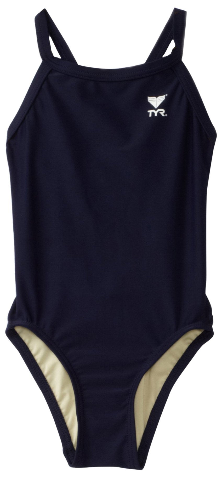 TYR Women's TYReco Solid Diamondback Swimsuit, Navy, 40