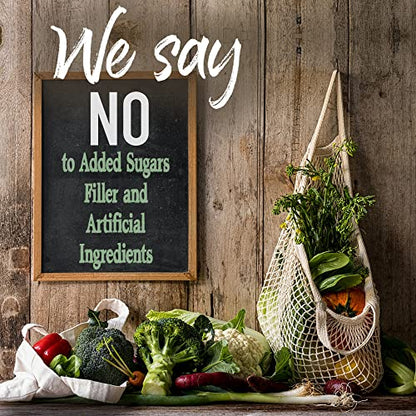 Garden of Life Raw Organic Perfect Food Energizer Juiced Green Superfood Powder - Yerba Mate Pomegranate, 30 Servings, Green Superfood Powder & Probiotics, Gluten Free Whole Food Greens Supplements