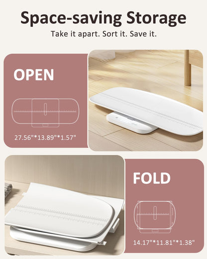 GROWNSY Smart Baby/Pet Scale,Digital Baby Weight Scale with App for Tracking Growth of Infant, Toddler,Puppy,and Cat—Supports Up to 330 lbs, with Hold Function, 27-inch Height Measurement,5 Units