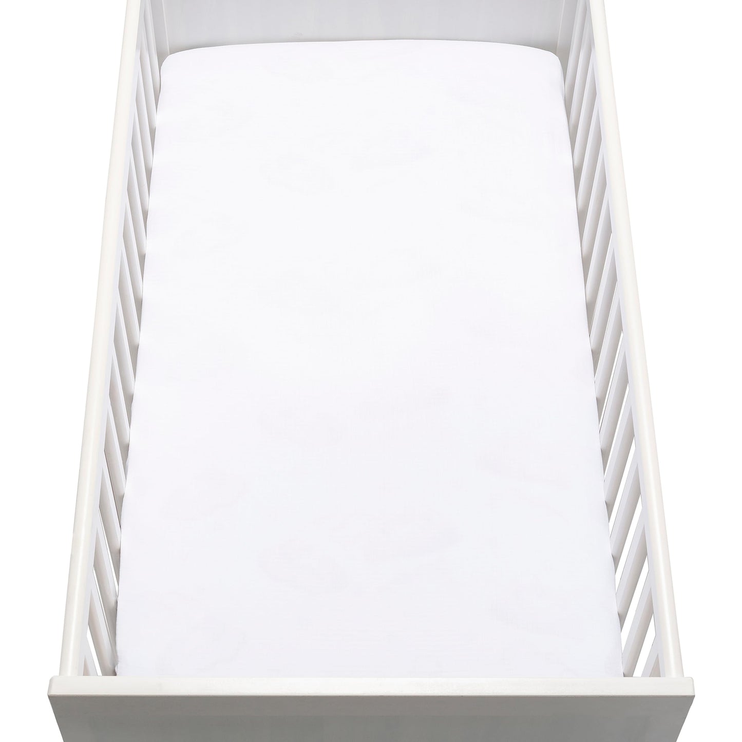 Newton Baby Organic Fitted Crib Sheets (2-Pack) - Ultra Breathable and Soft, 100% Organic Muslin Cotton, Fits All Standard Cribs, White…