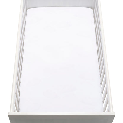 Newton Baby Organic Fitted Crib Sheets (2-Pack) - Ultra Breathable and Soft, 100% Organic Muslin Cotton, Fits All Standard Cribs, White…