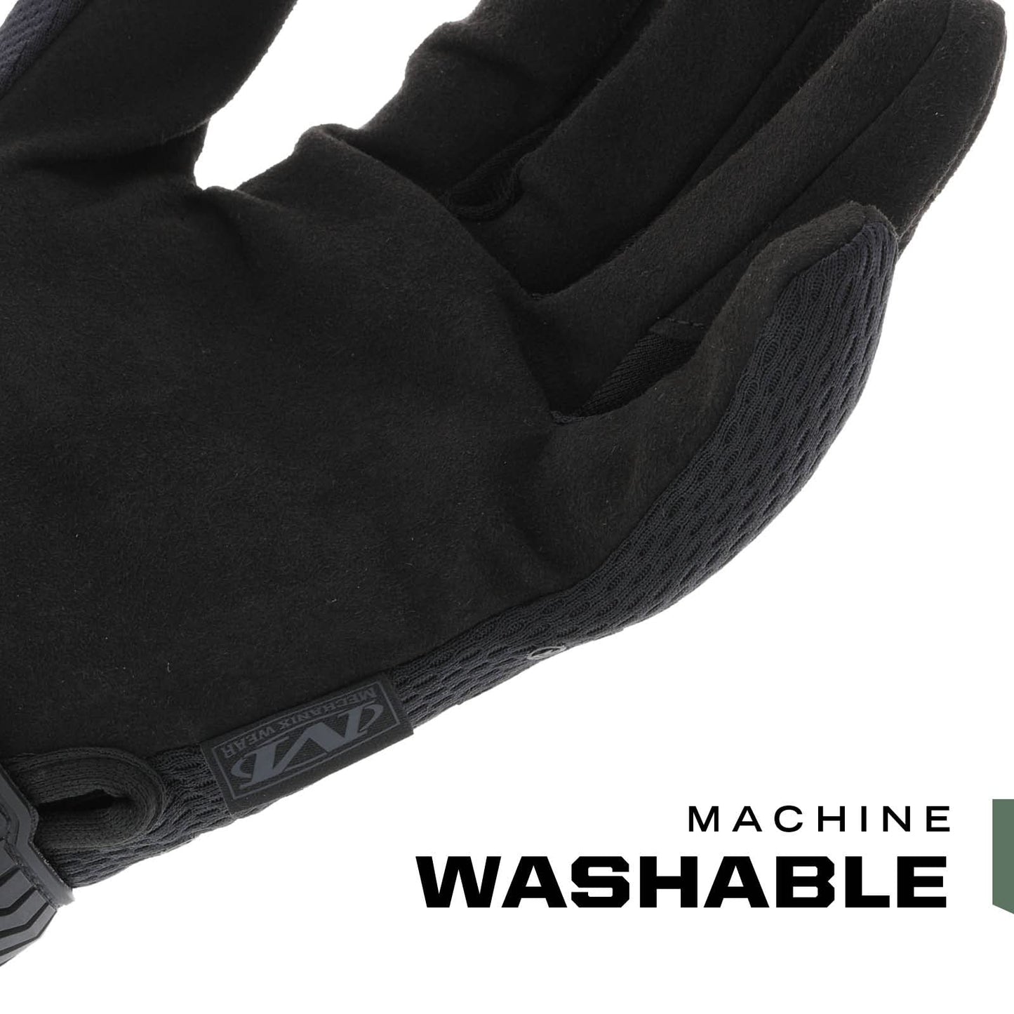 Mechanix Wear Original Tactical Glove - High Performance Anti-Slip Grip Safety Gloves - Impact Resistant & Touchscreen Capable - Medium - Covert Black