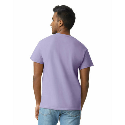 Gildan Adult Ultra Cotton T-Shirt, Style G2000, Multipack, Orchid (2-Pack), Large