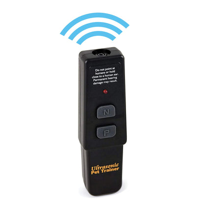 PetSafe, Collarless Ultrasonic Remote Trainer, Two Tone, Safe, Anti Bark, Black