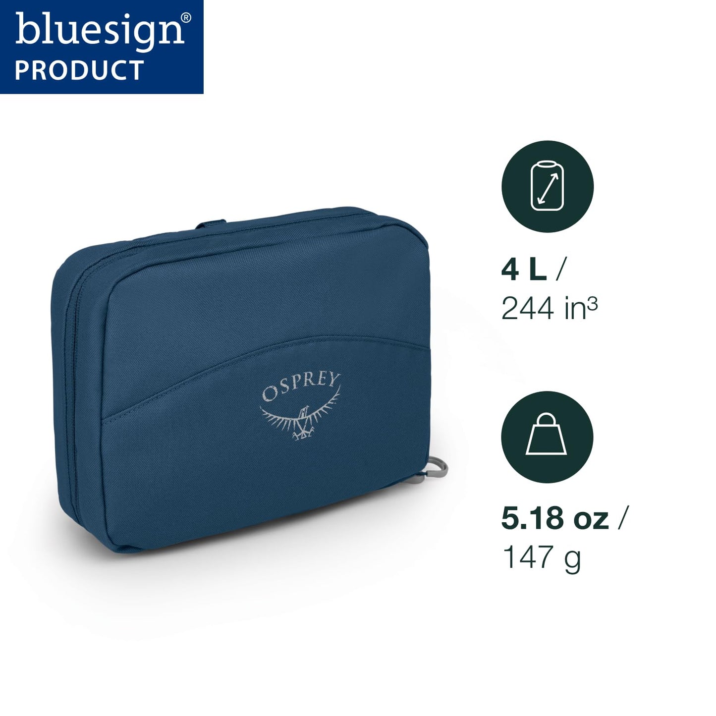 Osprey Daylite Hanging Toiletry Kit, Black