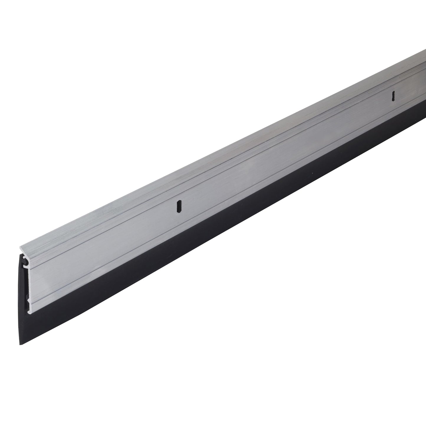 M-D Building Products 68247 All-Season Door Sweep, Heavy Duty Aluminum, Ideal for Residential & Commercial Use, Easy Installation with Heavy Rubber Seal, Ensure Comfort and Security (36 Inch, Silver)