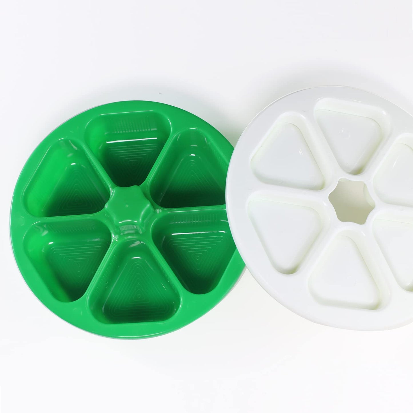 6 Cavity Triangle Sushi Mold Onigiri Rice Ball Press Maker Non-stick Sushi Maker Tools For Seaweed Cilantro Rice Balls